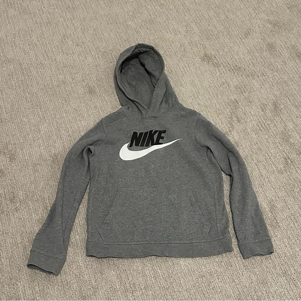 Nike Youth Hooded Sweatshirt size large very good used condition